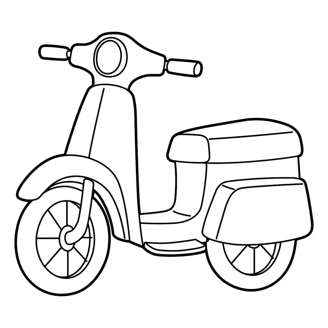 Free Vehicle Picture To Color In