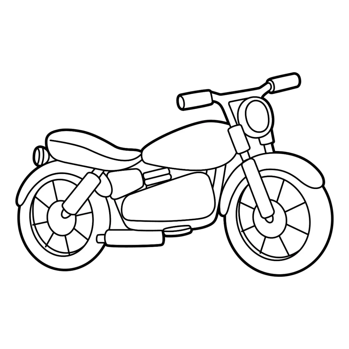 Free Vehicle Picture To Color In