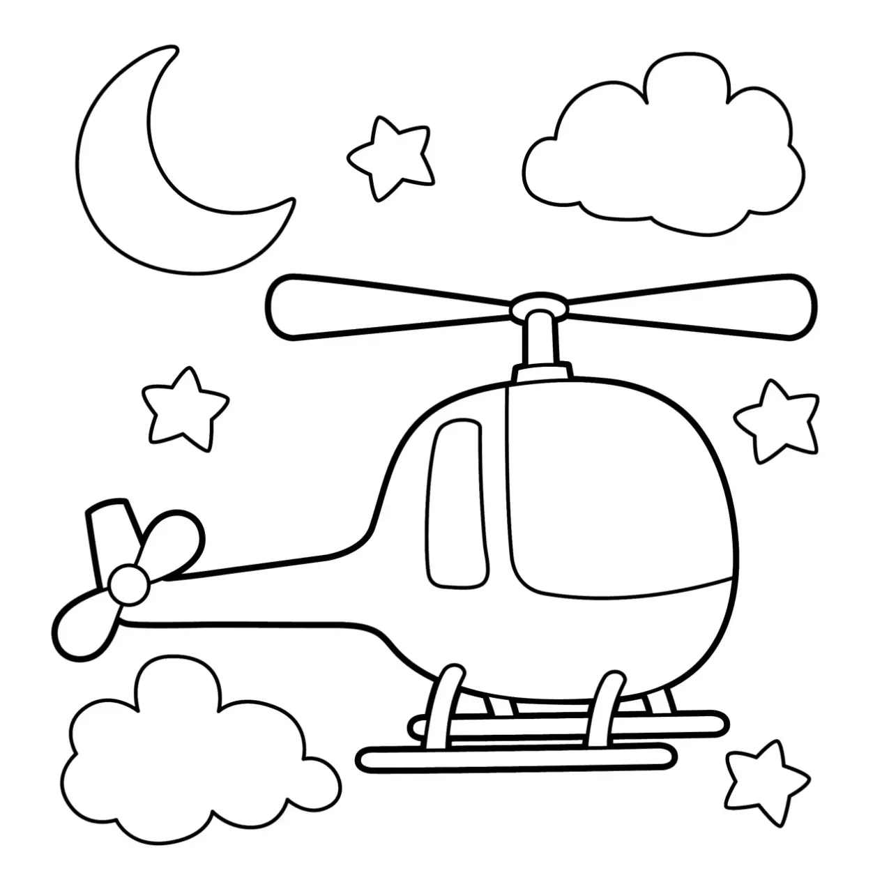 Free Vehicle Picture To Color In