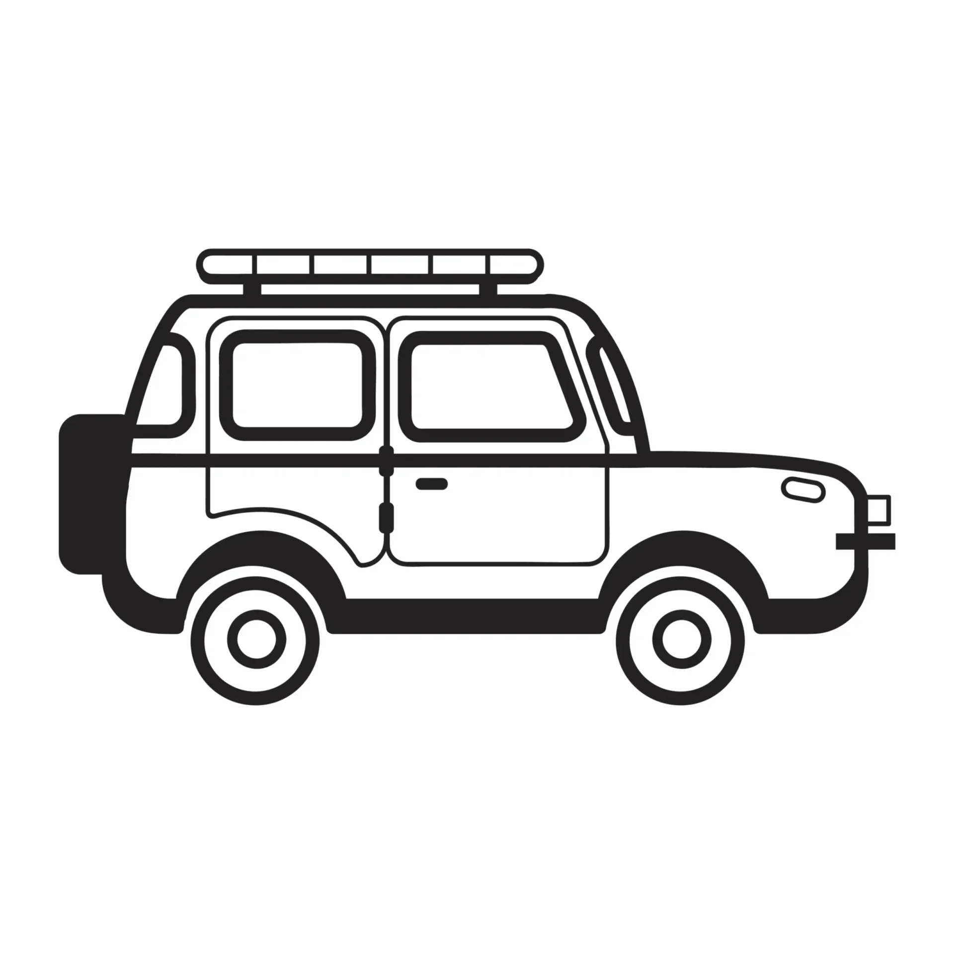 Free Vehicle Picture To Color In