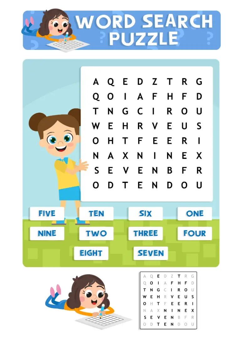 Free Word Search Game For Kids