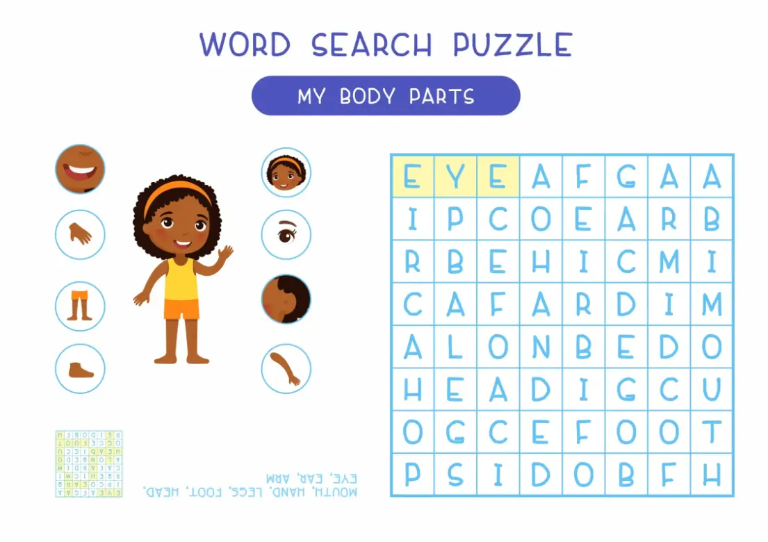 Free Word Search Game For Kids