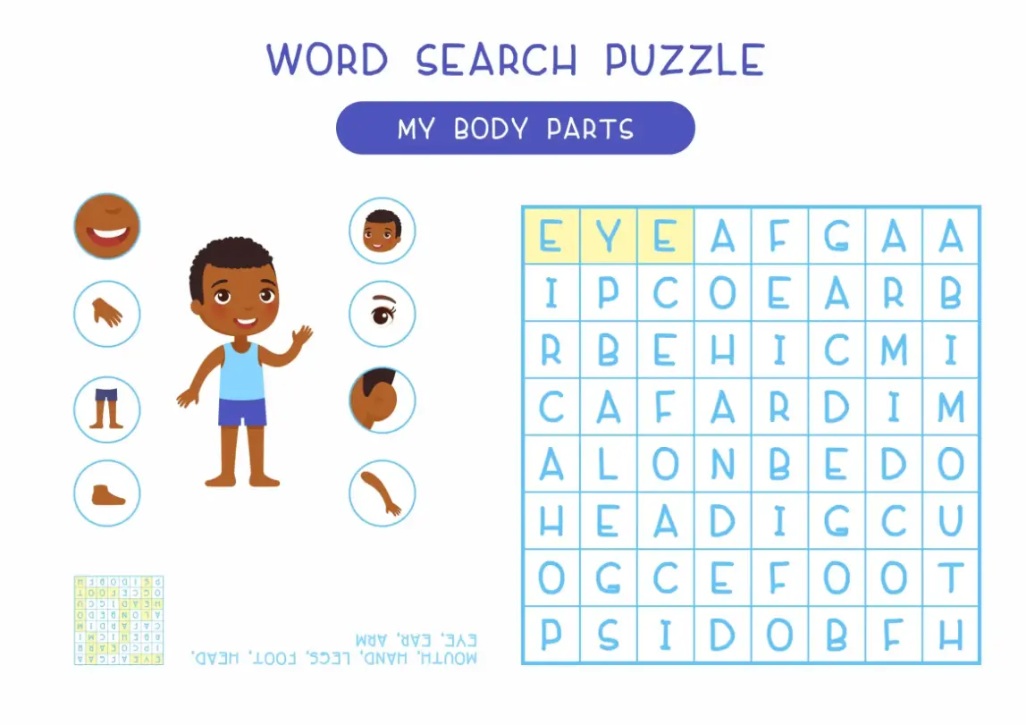 Free Word Search Game For Kids