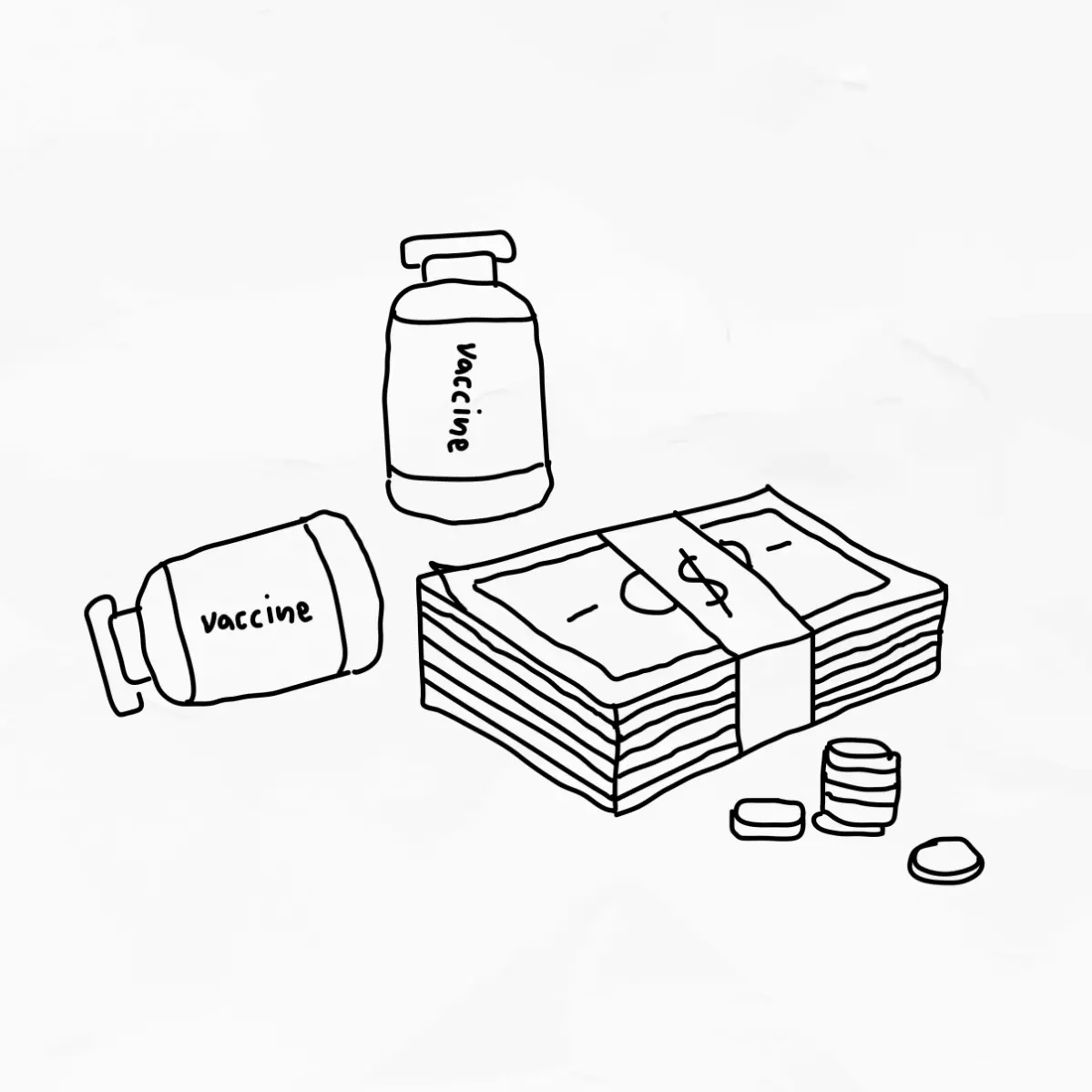 Free Money Picture To Color In