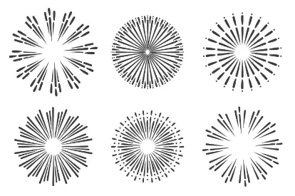 Free Firework Picture to color in