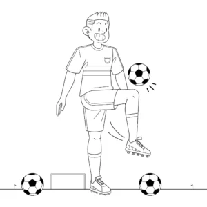 Free Football Picture To Color In