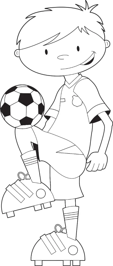 Free Football Picture To Color In