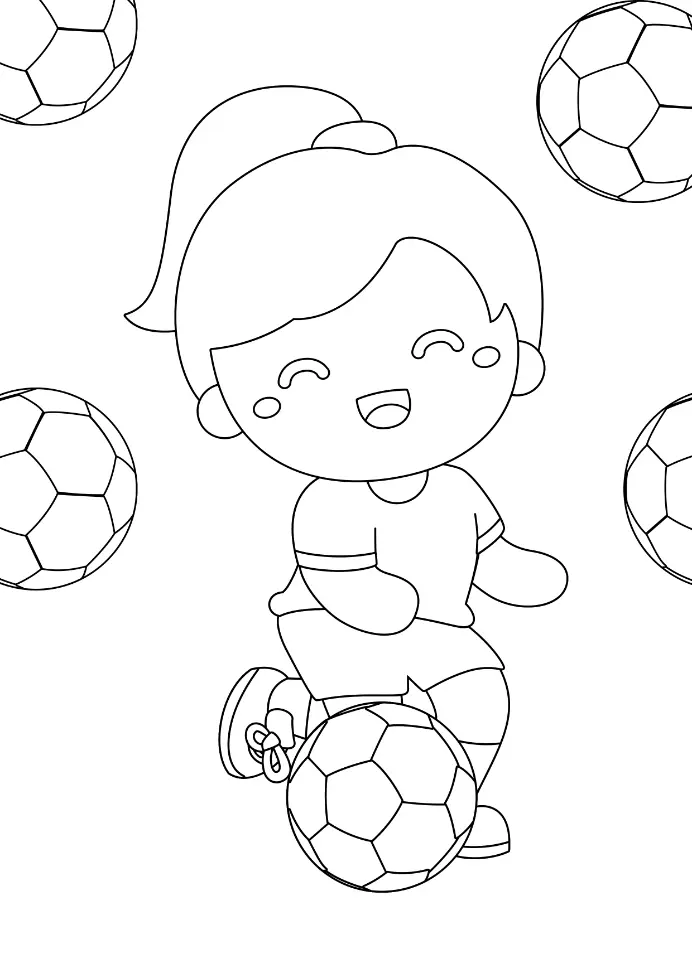 Free Football Picture To Color In