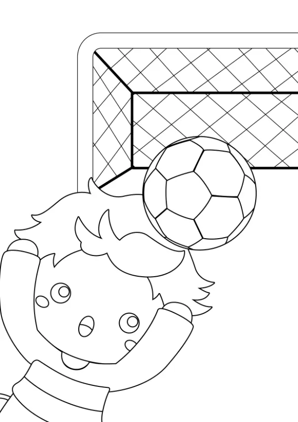 Free Football Picture To Color In