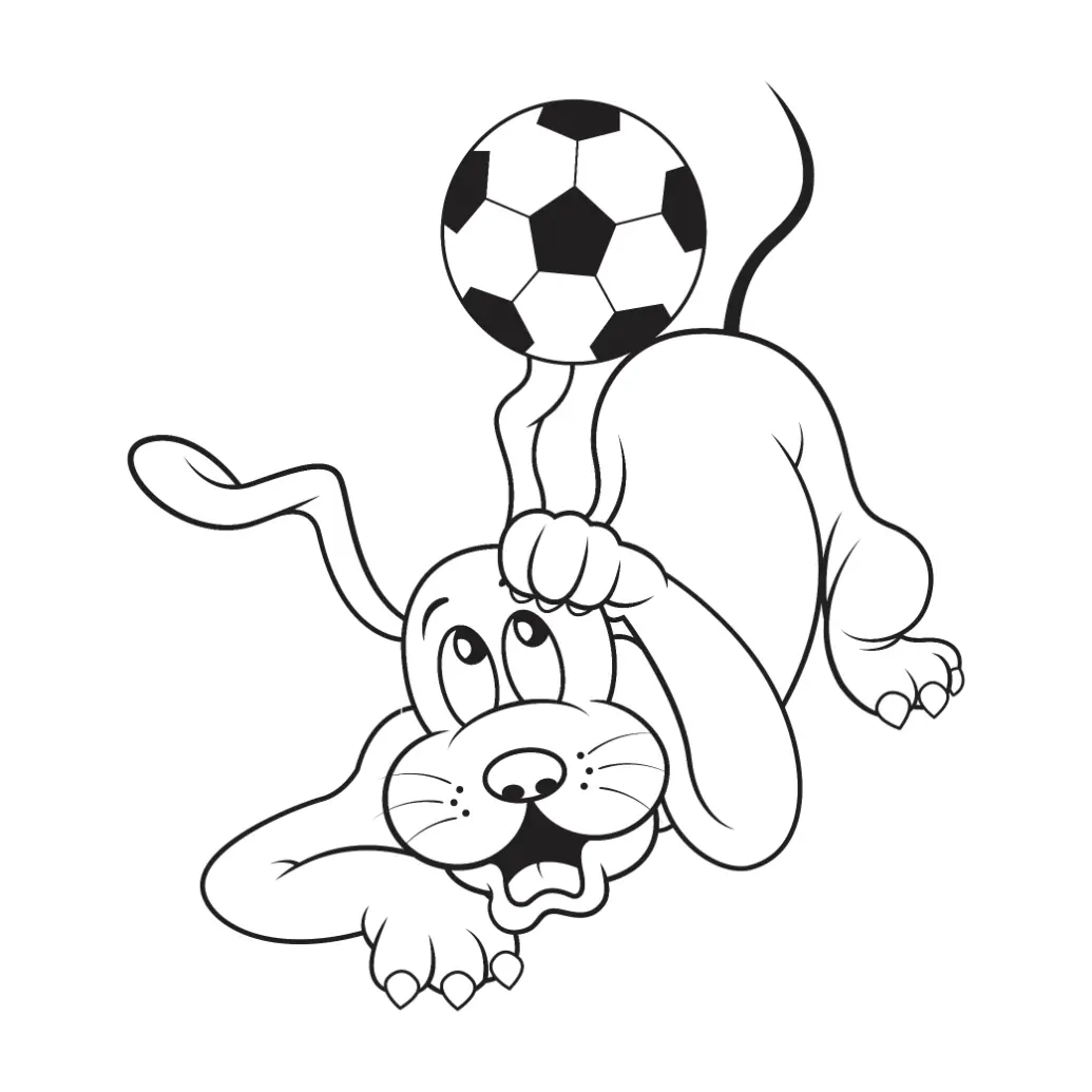 Free Football Picture To Color In