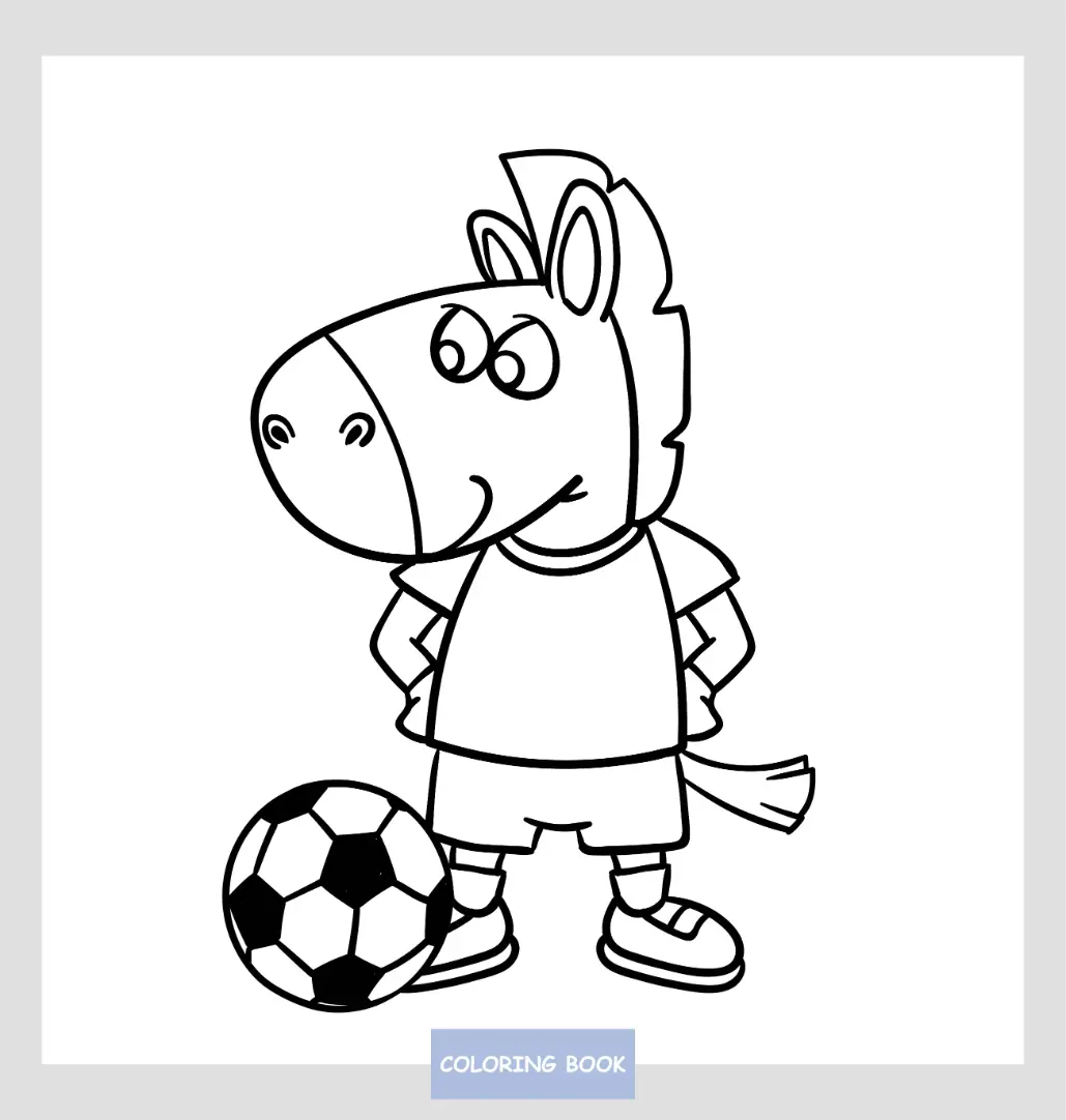 Free Football Picture To Color In