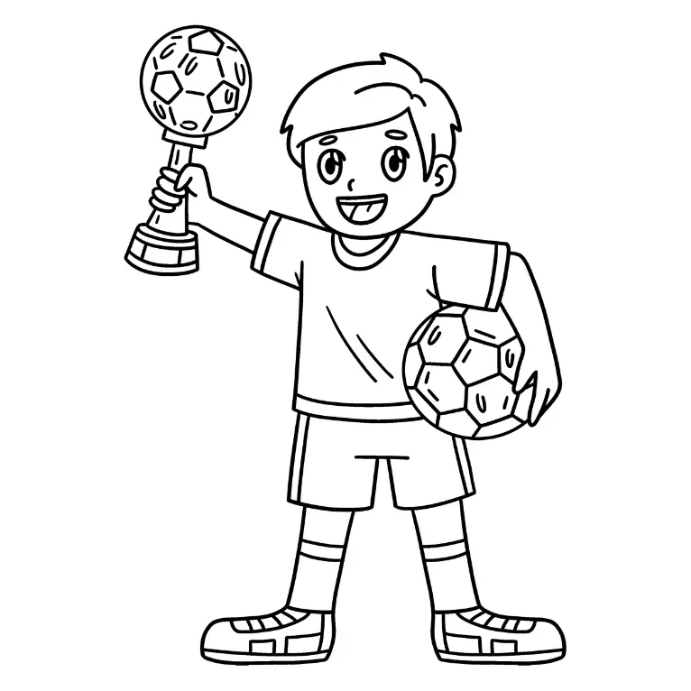 Free Football Picture To Color In