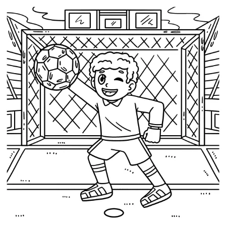 Free Football Picture To Color In