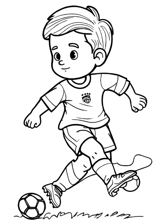 Free Football Picture To Color In