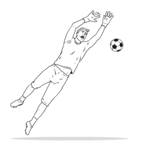 Free Football Picture To Color In