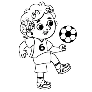 Free Football Picture To Color In