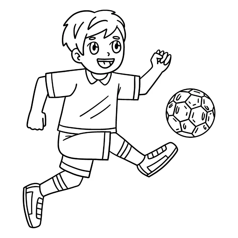 Free Football Picture To Color In