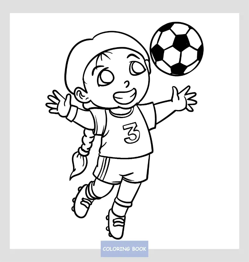 Free Football Picture To Color In